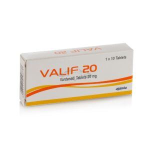 Valif (Vardenafil) - original Indian pharmacy Levitra - 10 comprimate x 20 mg.