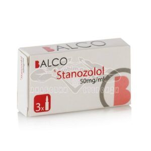 Stanozolol - 3 amp. x 50 mg.