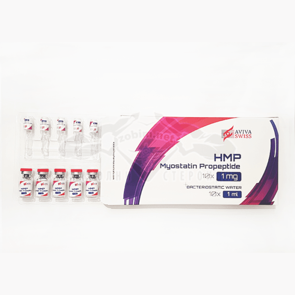 HMP Myostatin (cu apă bacteriostatică inclusă) - 10 amp. x 1 mg.