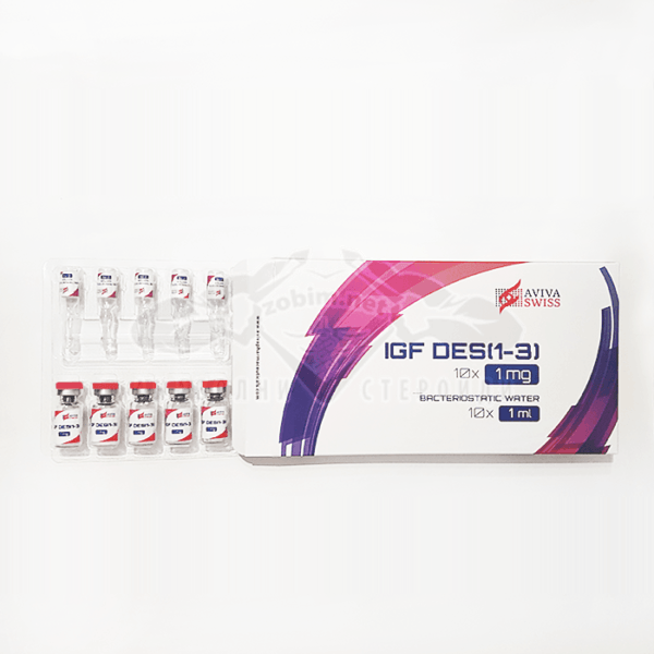 IGF-1 DES (cu apă bacteriostatică inclusă) - 10 amp. x 1 mg.