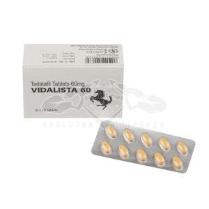 Vidalista 60 (Tadalafil) - 10 comprimate x 60 mg.