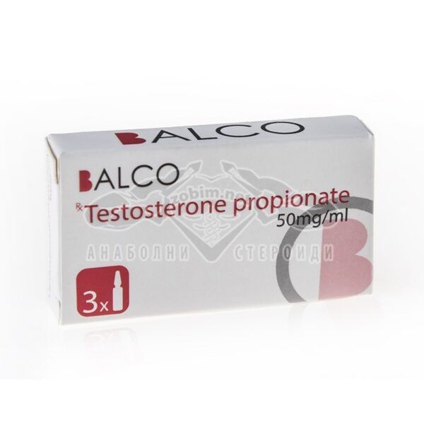 Propionat de testosteron - 3 amp. x 50 mg.