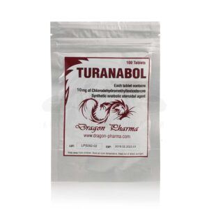 Turanabol (Chlordehydromethyltestosterone) - 100 табл. х 10 мг.