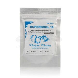 Superdrol 10 (Methyldrostanolone) - 100 comprimate x 10 mg.