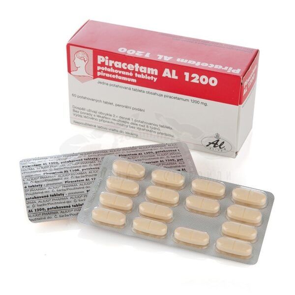 Piracetam/ AL - 15 comprimate x 1200 mg.