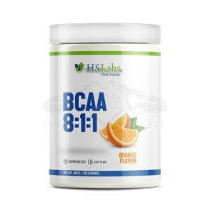 HS LABS BCAA 8:1:1 400 g. aromă de portocale