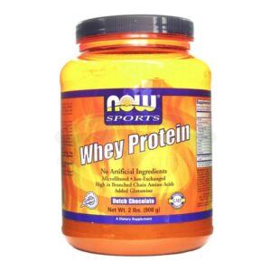 Now sports Whey Protein Dutch Cgocolate