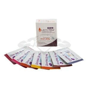 Levitra Oral Jelly / Levitra (Vardenafil) Jelly - 7 plicuri x 22 mg.