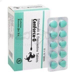 Cenforce D (Sildenafil 100 mg. + Dapoxetină 60 mg.) - 10 comprimate x 160 mg.