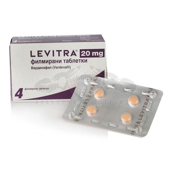 Farmacie Levitra Vardenafil / Bayer Levitra Vardenafil 20 mg - 4 tablete.