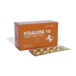 Vidalista 10 (Tadalafil) - 10 comprimate x 10 mg.