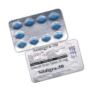 Sildigra 50 (Sildenafil) - 10 comprimate x 50 mg.