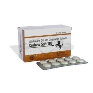 Cenforce Soft 100 (Viagra masticabilă) - 10 comprimate x 100 mg.