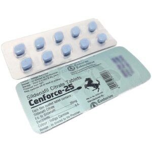 Cenforce 25 (Sildenafil) - 10 табл. х 25 мг.